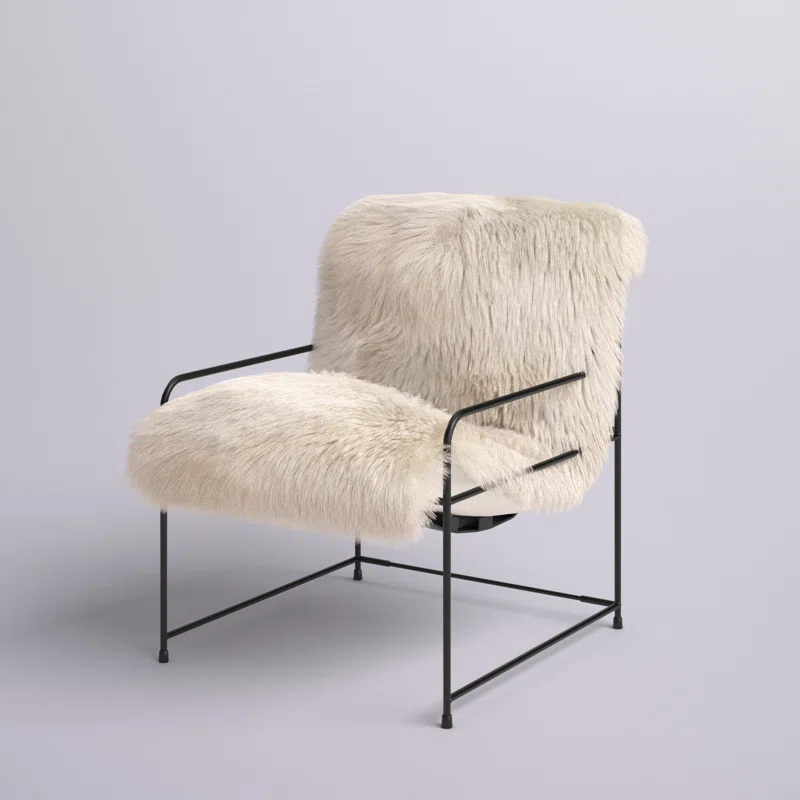 Tov Furniture Genuine Sheepskin Chair