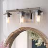 Lnc Laius 20-in 3 -light Antique Bronze Farmhouse Vanity Light Bar