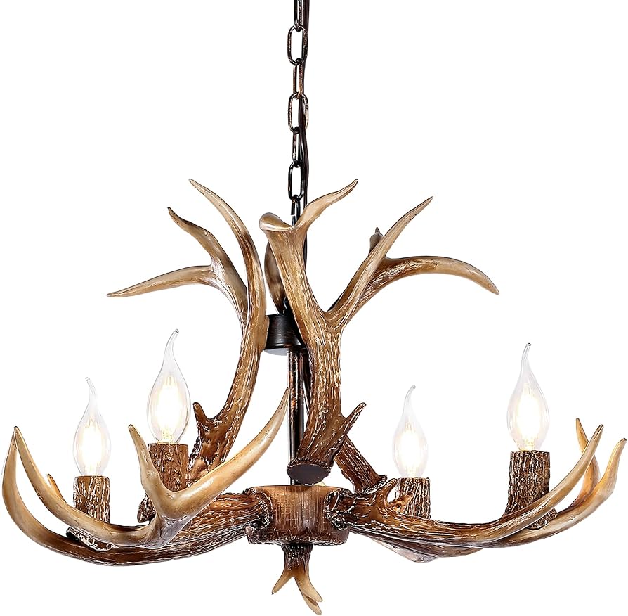 Deer Antler Chandelier Lighting