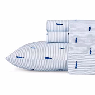 Nautica Printed Cotton Percale Sheet Sets