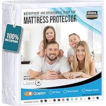 Queen Waterproof Mattress Protector 