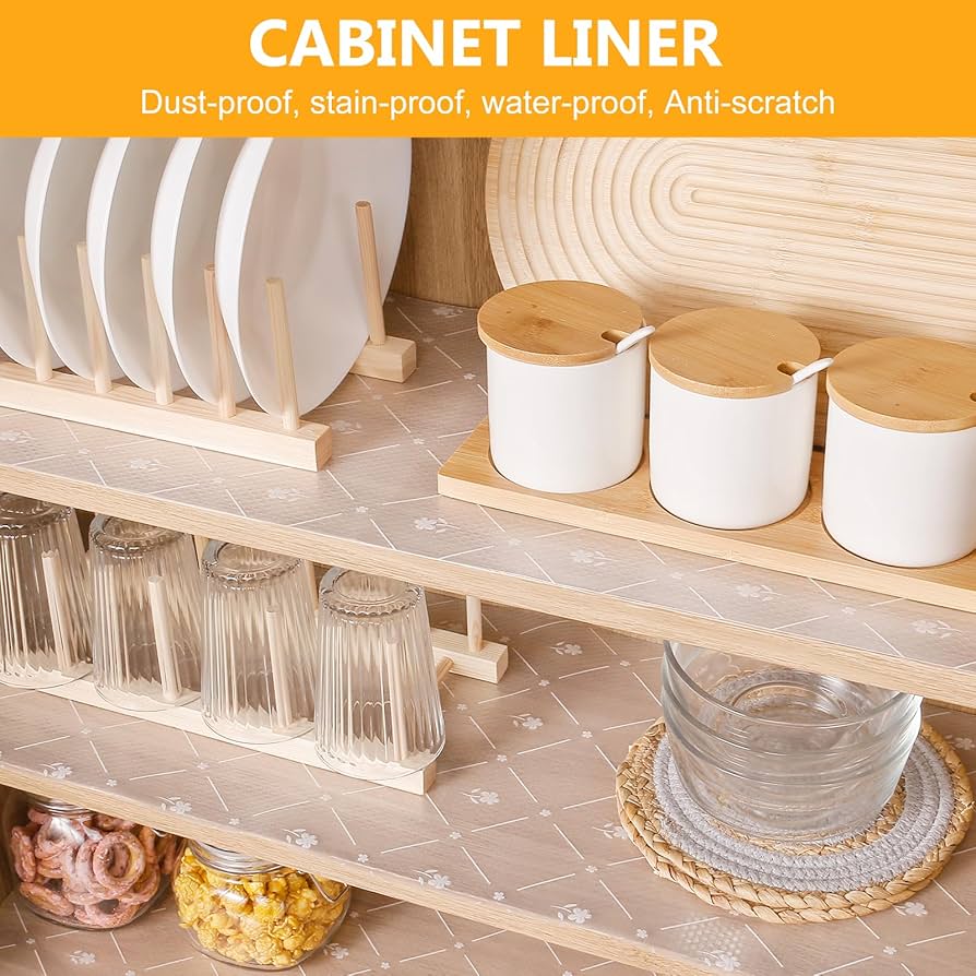 Innolites Shelf Liner For Kitchen Cabinets