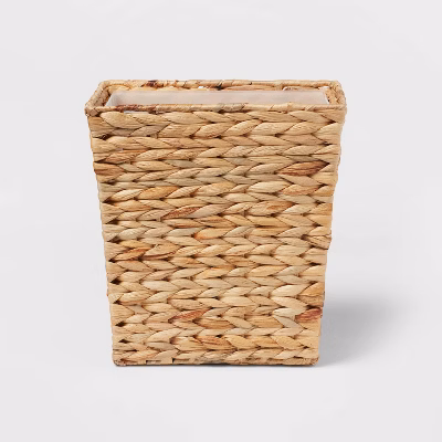 Light Weave Wastebasket Natural 