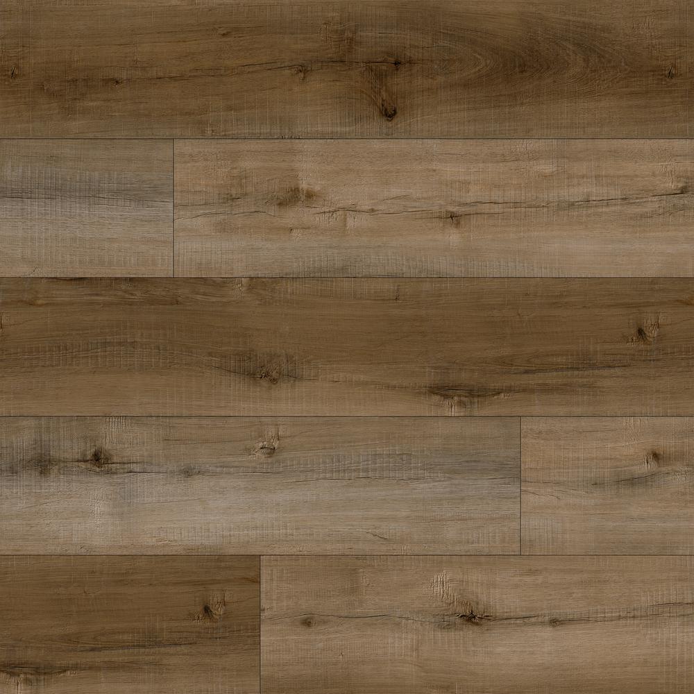 Breens Oak 7.13 In. W X 48.03 In. L Rigid Core Click Lock Luxury Vinyl Plank Flooring (23.77 Sq. Ft./case)