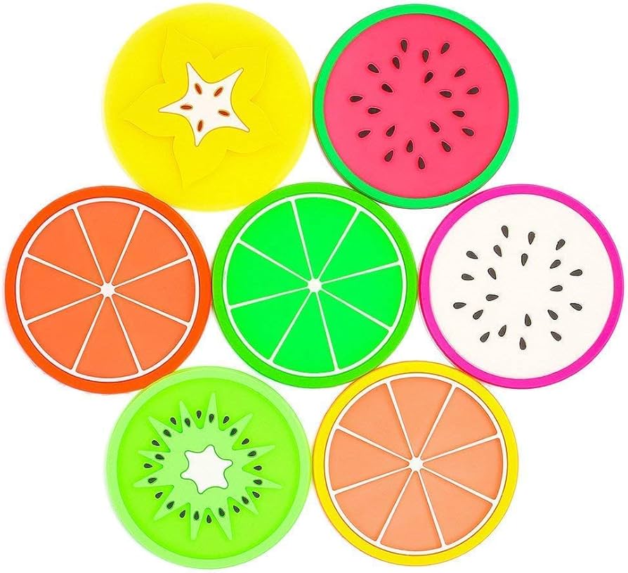 Jassins 7 Pcs Fruit Coaster
