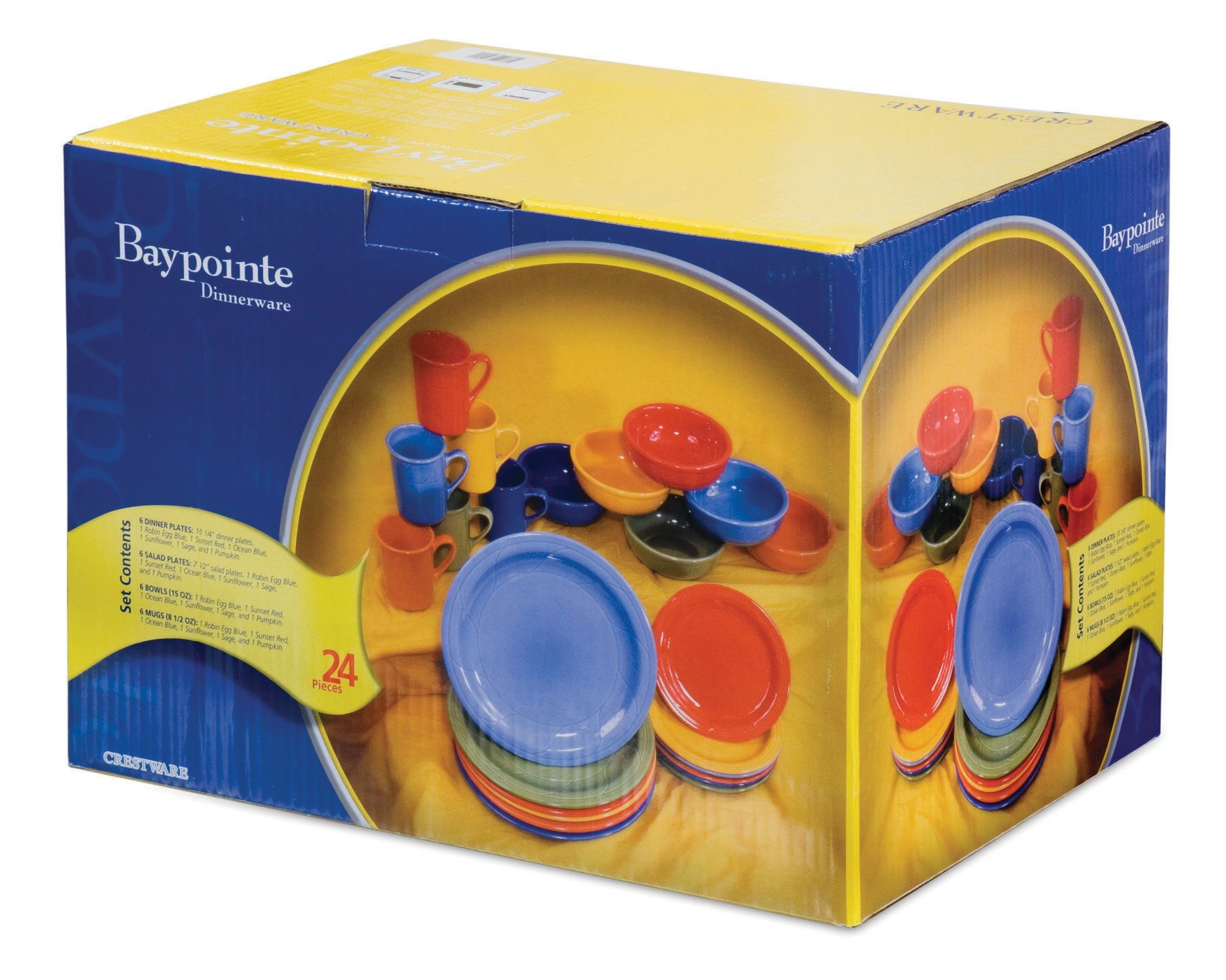 Crestware Bay Pointe Box Set