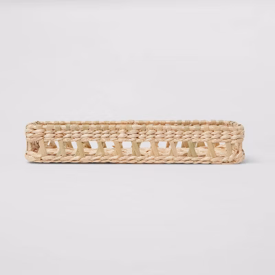 Woven Tray Natural - Threshold