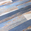 Deco Products Hydrostop Old Blue Sea Blue Wood Look 20-mil X 7-in W X 48-in L Waterproof And Water Resistant Interlocking Luxury Vinyl Plank Flooring ( 23.64-sq Ft Carton