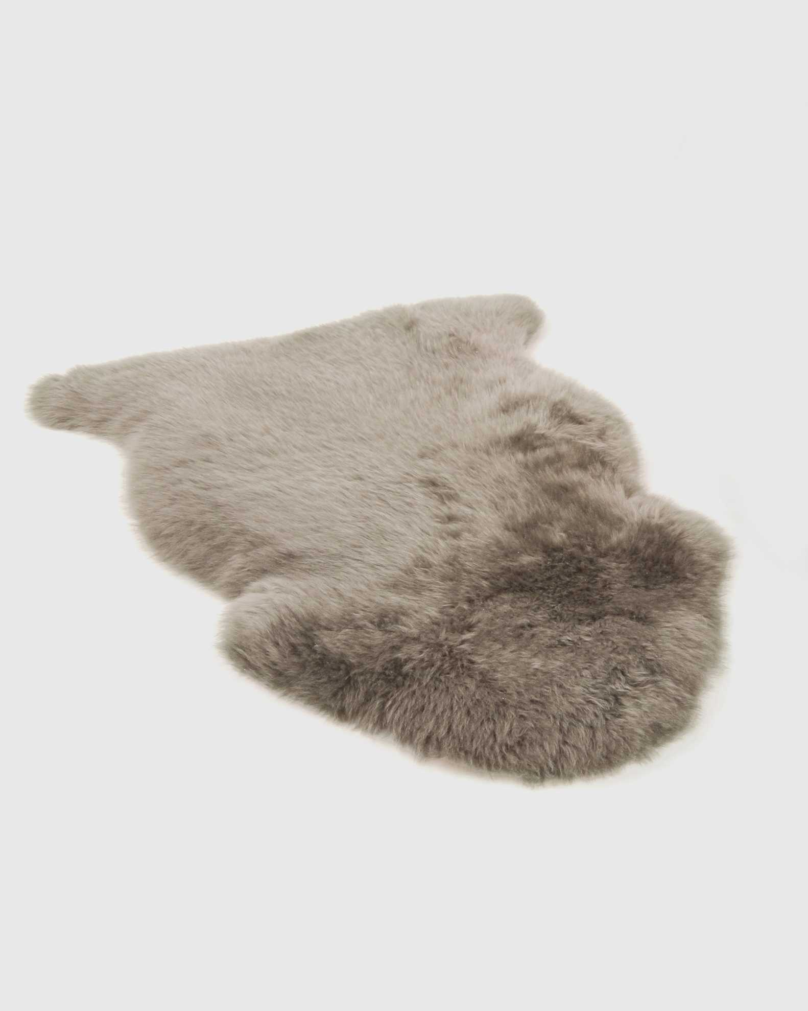 Australian Single Sheepskin Rug In Taupe