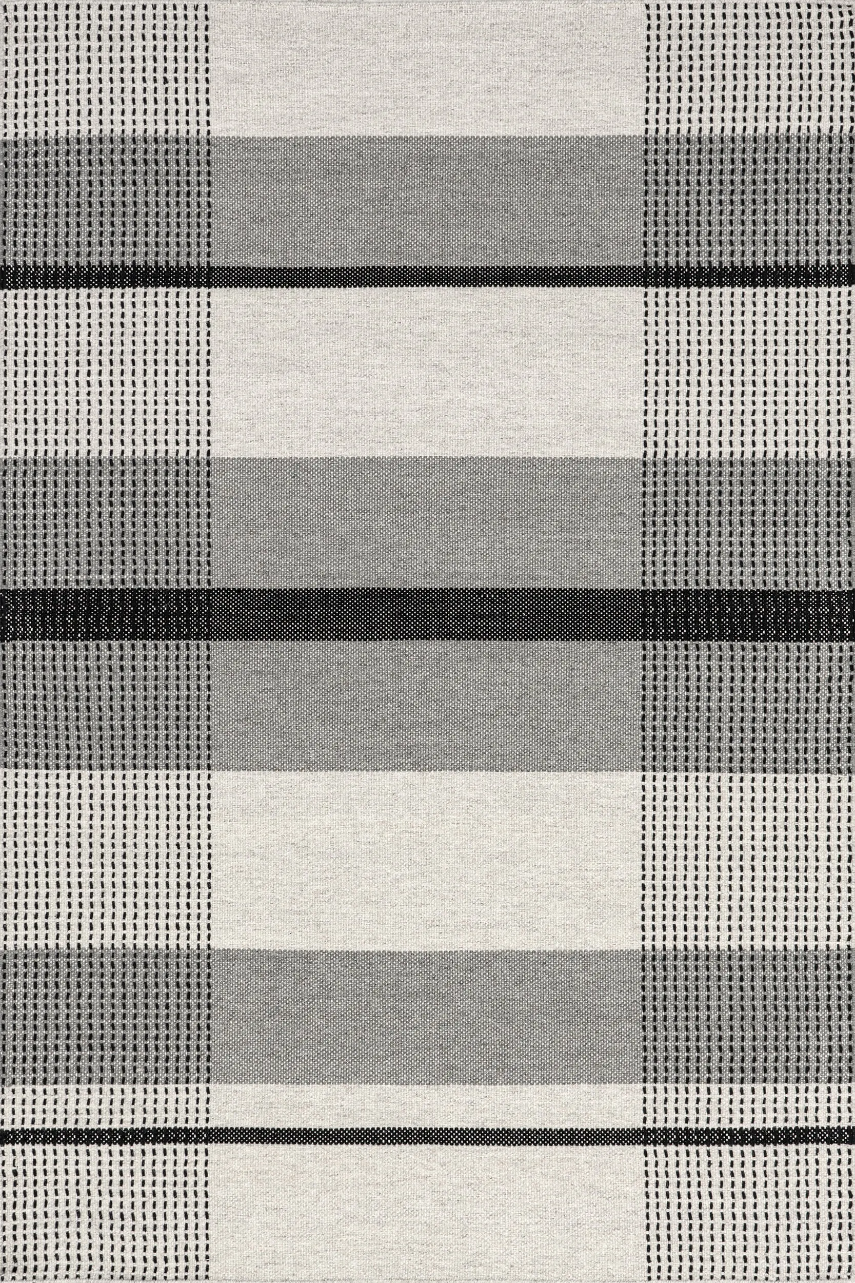 Portland Plaid Wool Rug