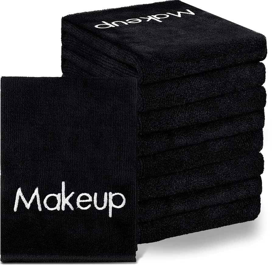 Shimeyao 20 Pack Makeup Towels Gray Makeup Washcloths For Face Classic Soft Microfiber Remover Cloth 13x13 Inch Quick Dry Face Towels For Cleansing Hand : Beauty & Personal Care