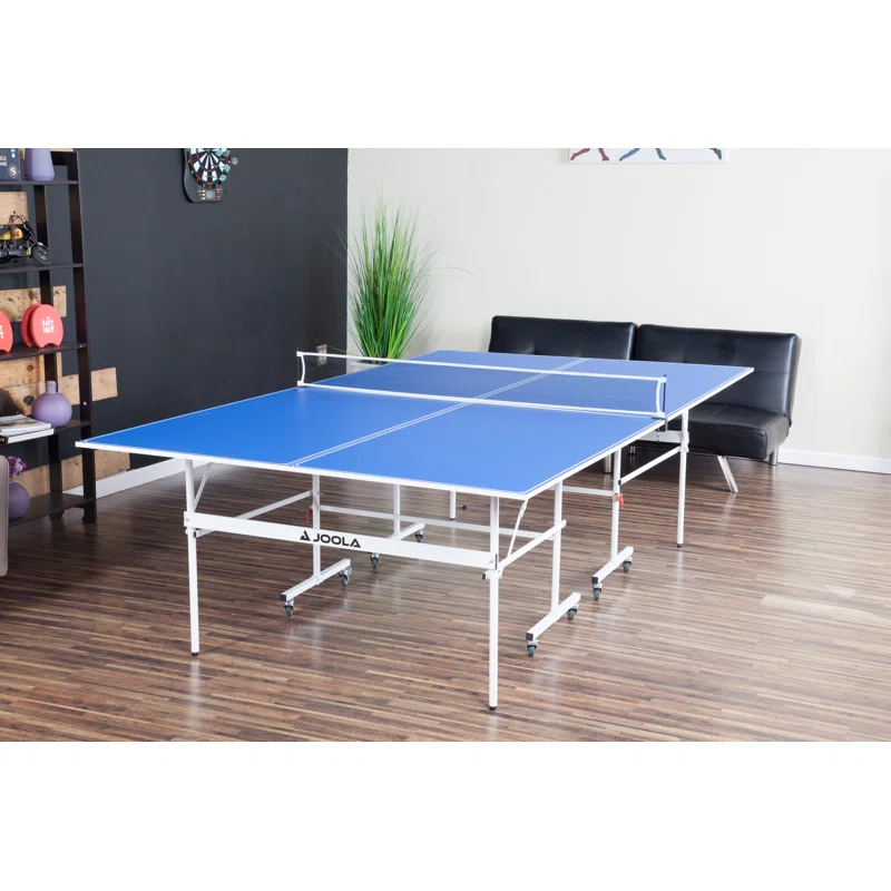 Joola Usa Quadri Indoor 15mm Table Tennis Table Ping Pong Table With Quick Clamp Ping Pong Net Set
