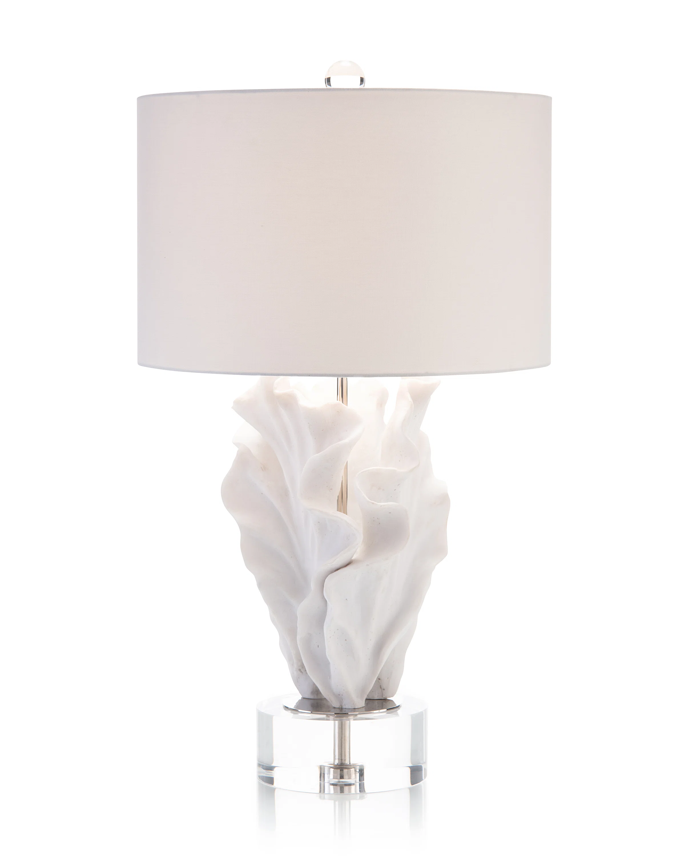 John Richard 33 Whiteclear Table Lamp