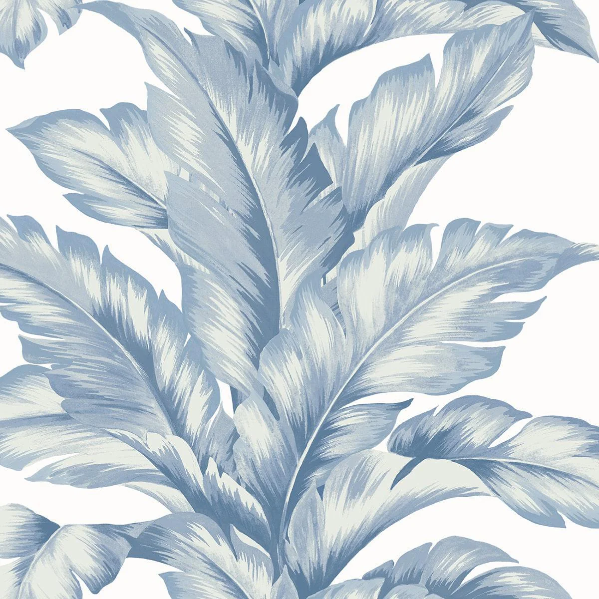 Seabrook Banana Springs Blue Skies Wallpaper
