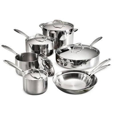 Tramontina Tri Ply Clad Gourmet 12 Pc Cookware Set