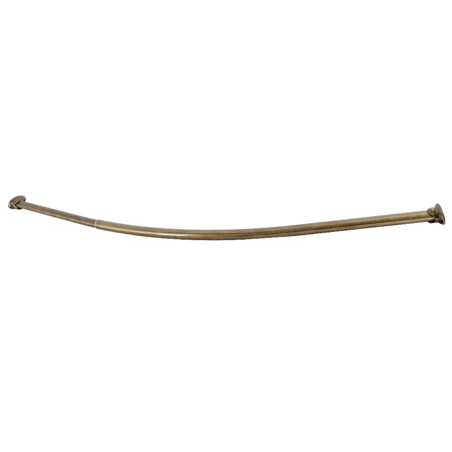 Kingston Brass Edenscape 47 Inch To 60 Inch Adjustable Curved Shower Curtain Rod