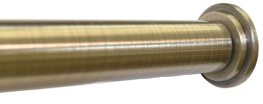 Urbanest 1" No Drilling Shower Closet Window Metal Premium Adjustable Tension Rod