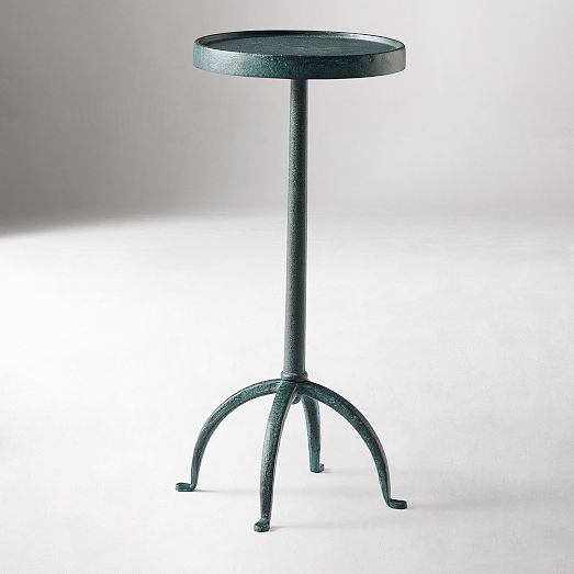 Pierce Ward Metal Drink Table 