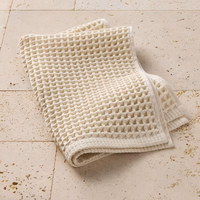 Waffle Hand Towel Natural - Casaluna