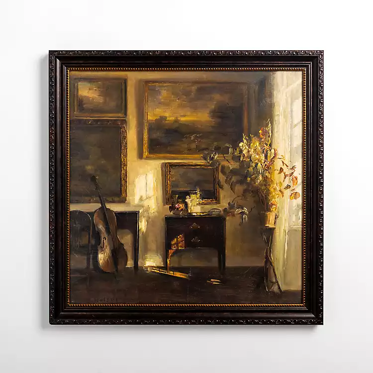 Cello Symphony Framed Art Print 