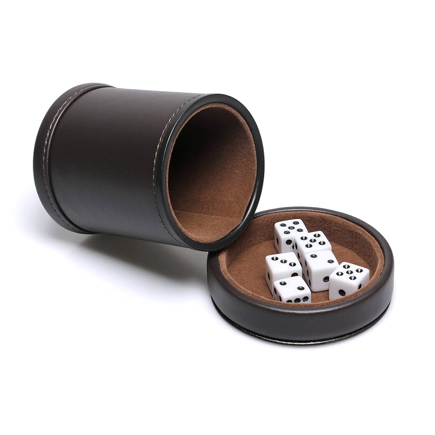 Leather Dice Cup