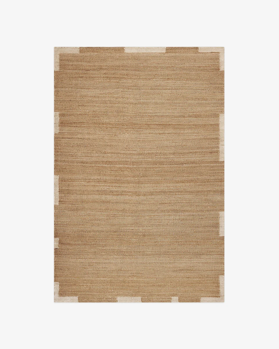 Handwoven Jute & Hemp Rug