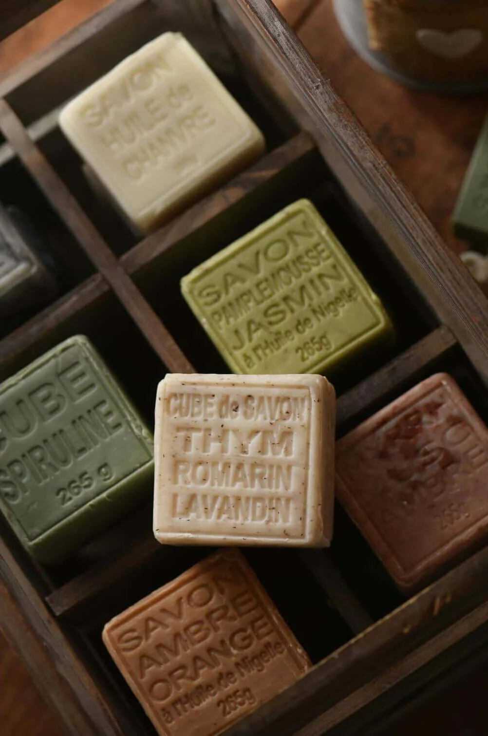 Thyme Rosemary Lavender French Soap Cube