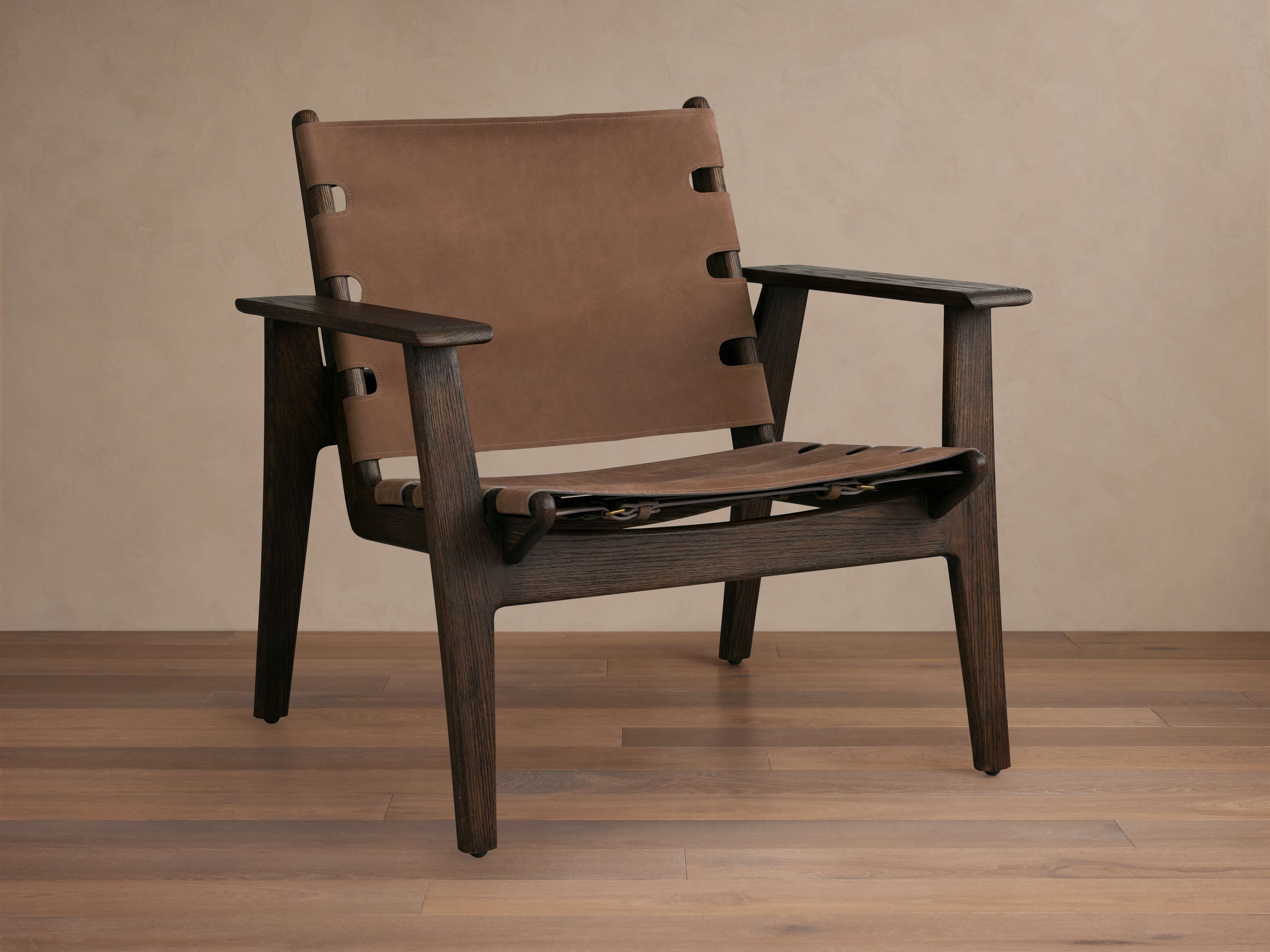 Reggie Nubuck Leather Chair