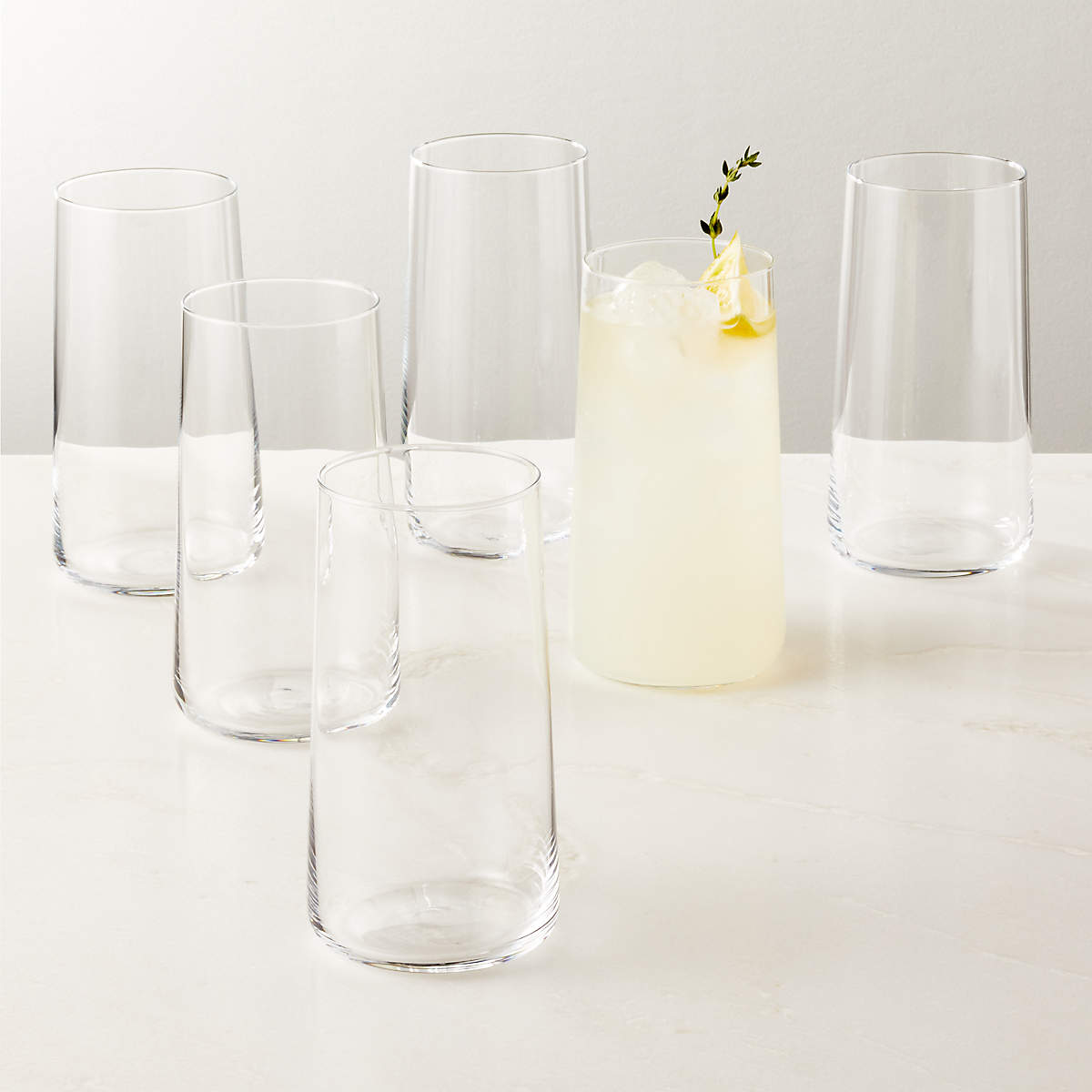 Neat Cooler Glasses Set Of 6