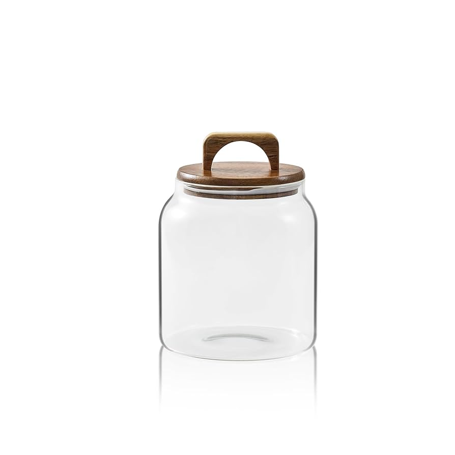 Sweejar Glass Jars For Laundry Room Organization