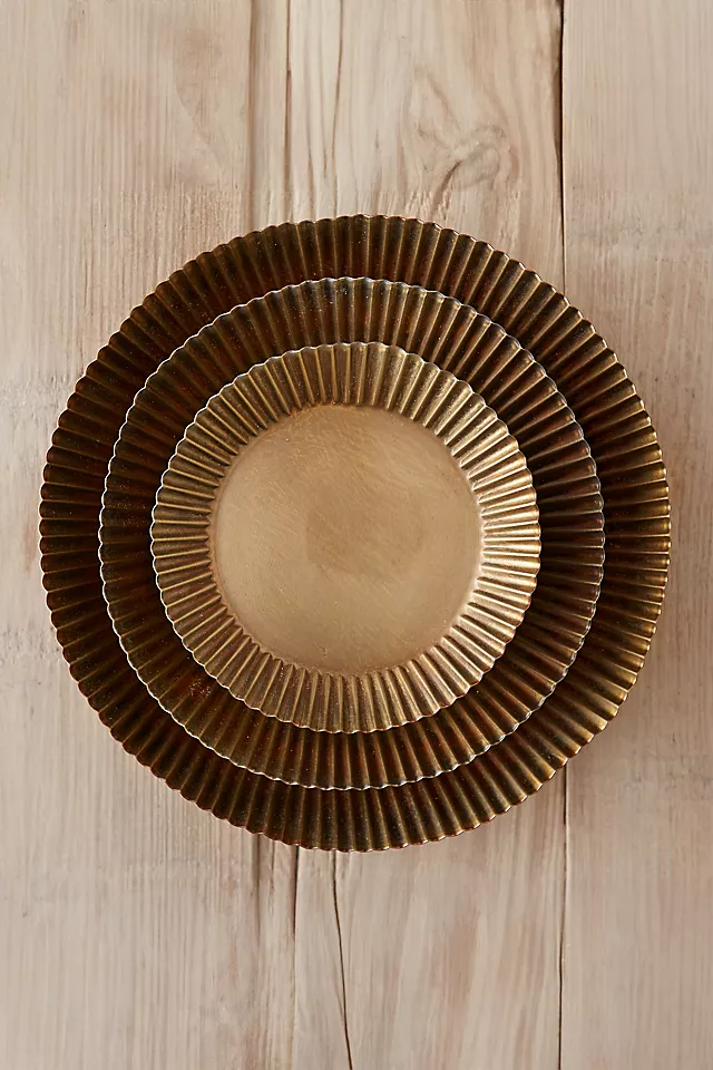 Habit Form Tart Plant Tray Brass