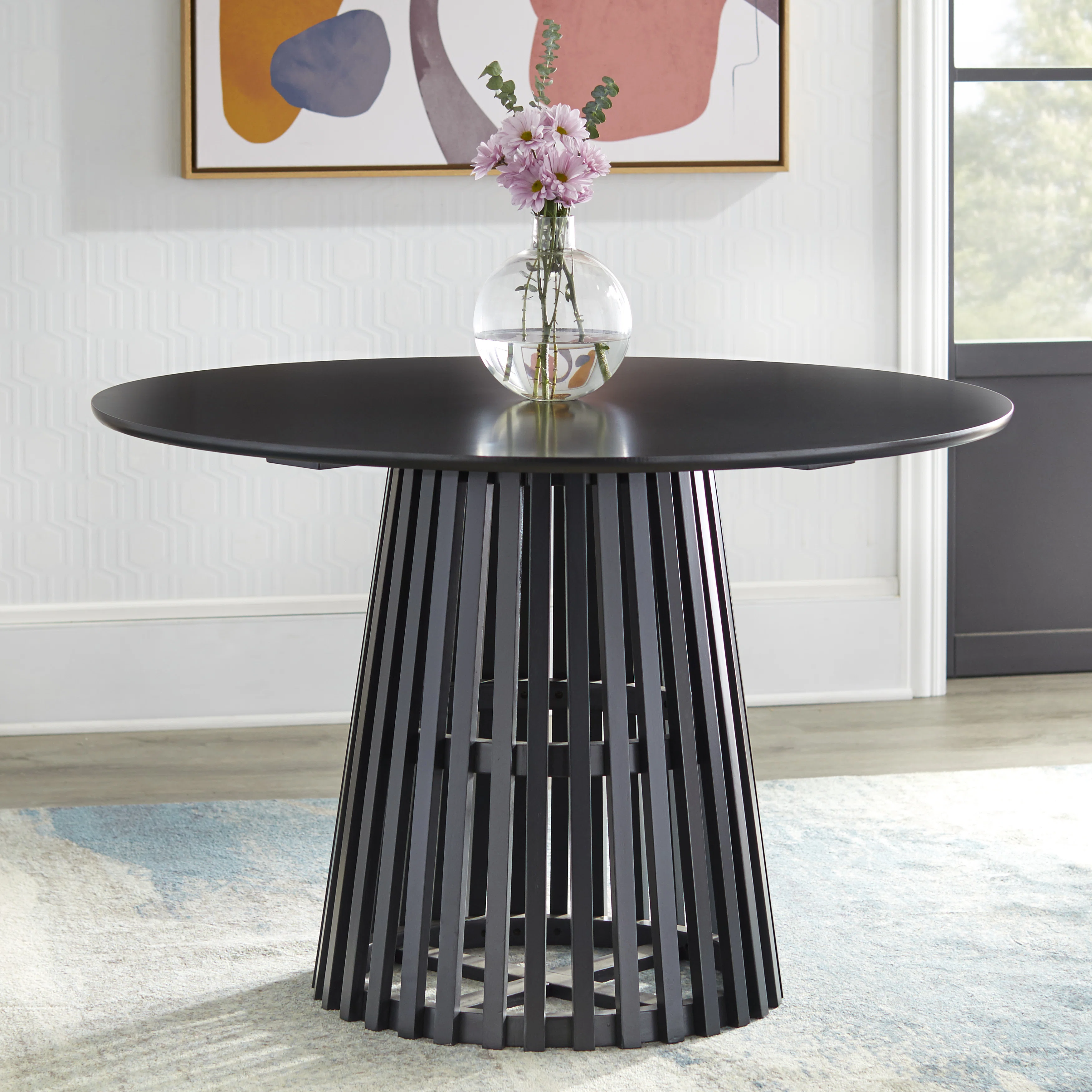 George Oliver Parisi 45 W Pedestal Dining Table