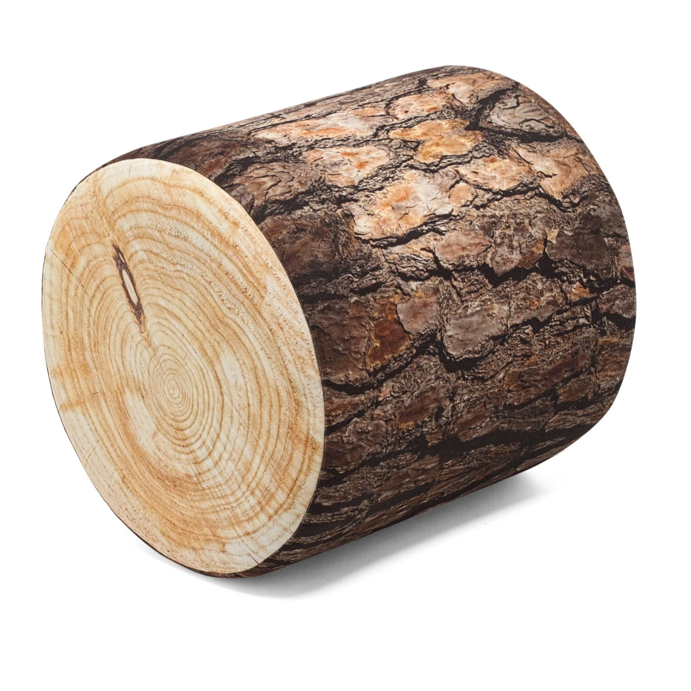 East Urban Home Varol 157 Wide Round Abstract Footstool Ottoman