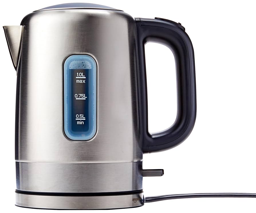Amazon Basics Electric Stainless Steel Kettle
