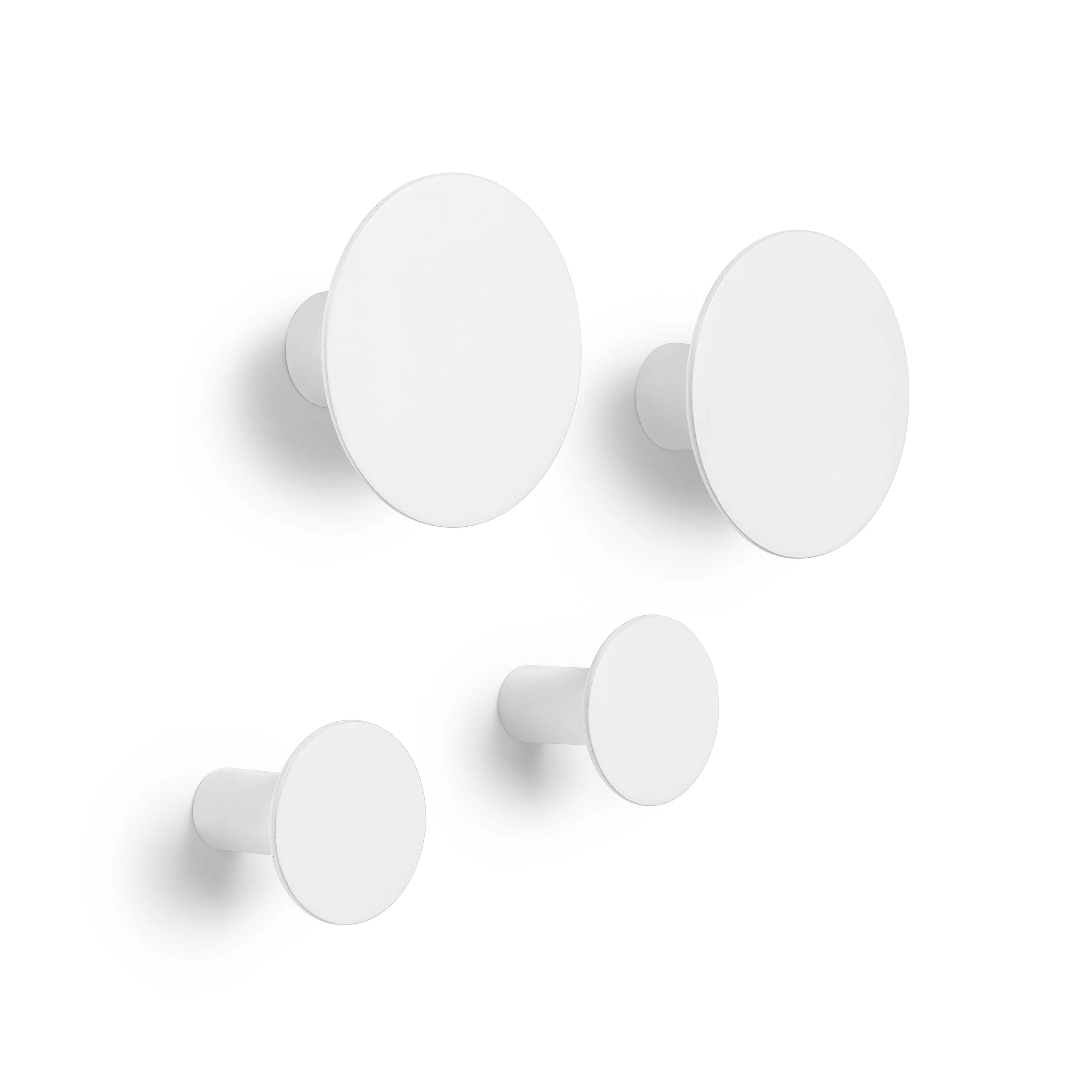 Blomus Ponto Wall Hook (set Of 4)  Color: Warm Grey/Tradewinds/Micro Chip/Moonbeam