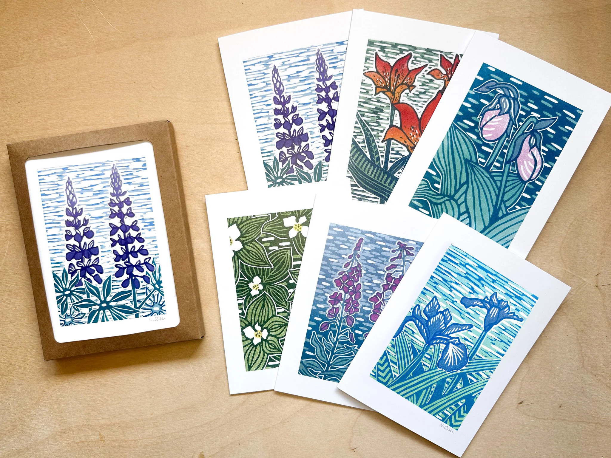 Wildflower Set | Boxed Set Of Blank Greeting Cards
