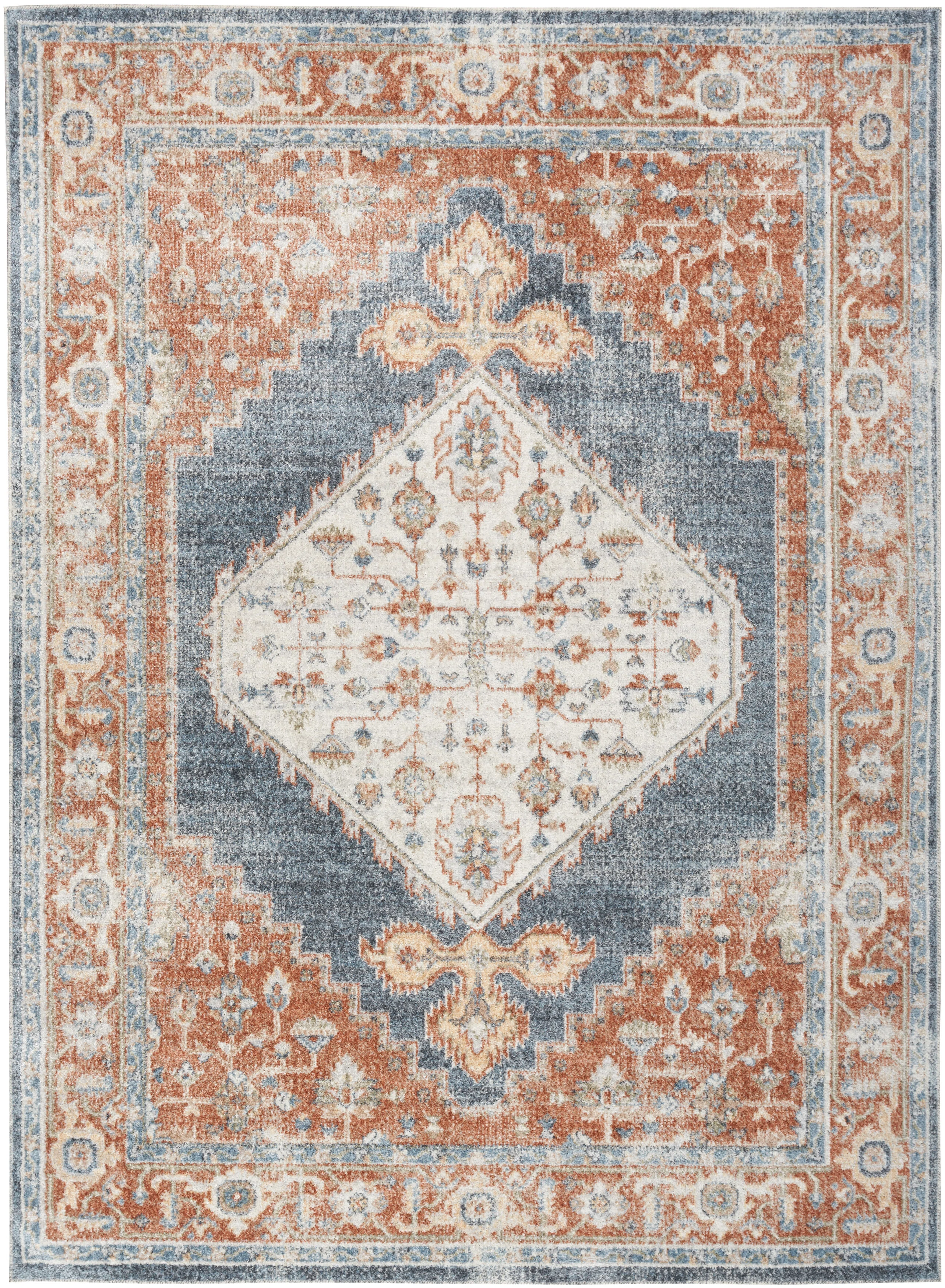 Makalyn Washable Oriental Indoor Rug