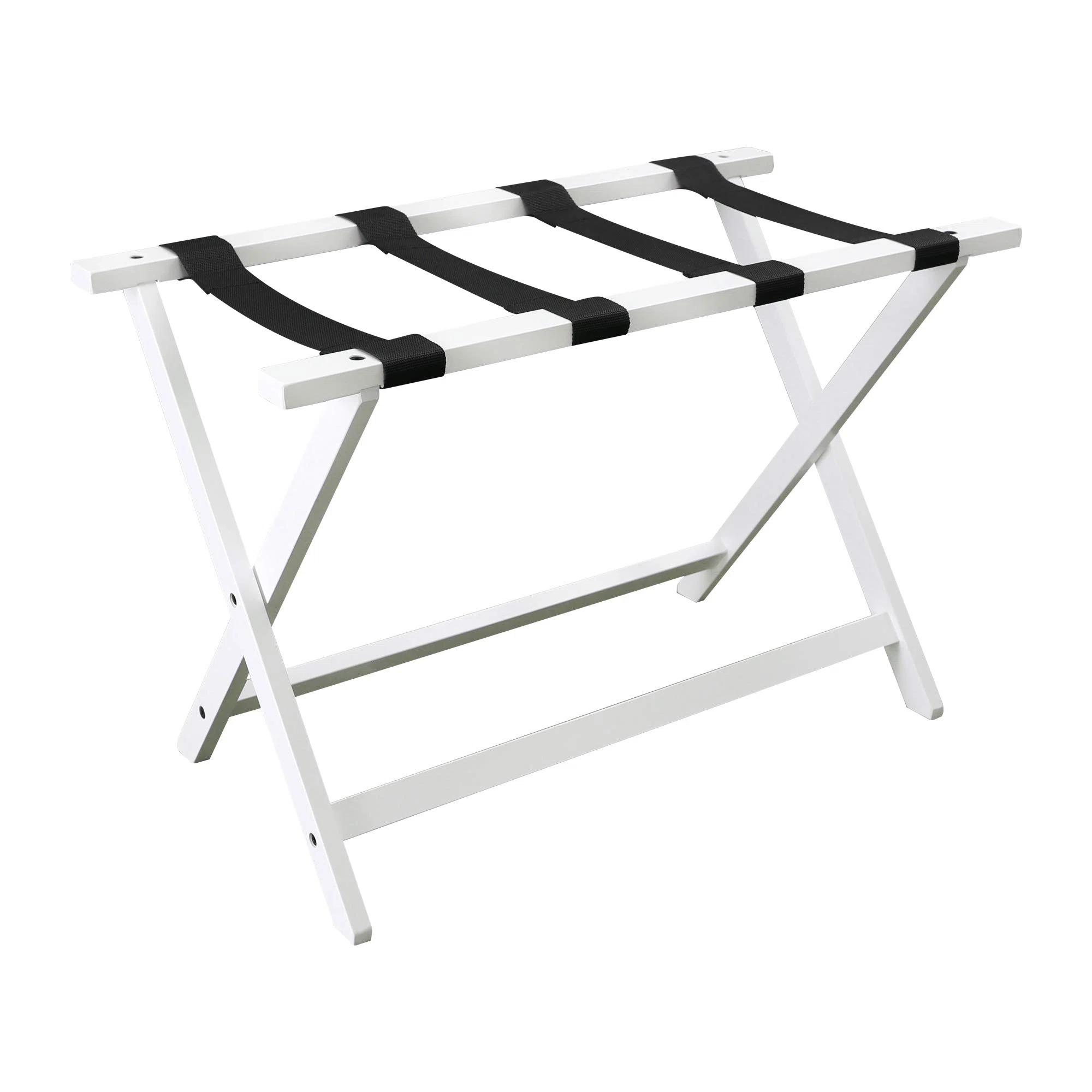 Heavy Duty Solid Wood Extra Wide Luggage Rack