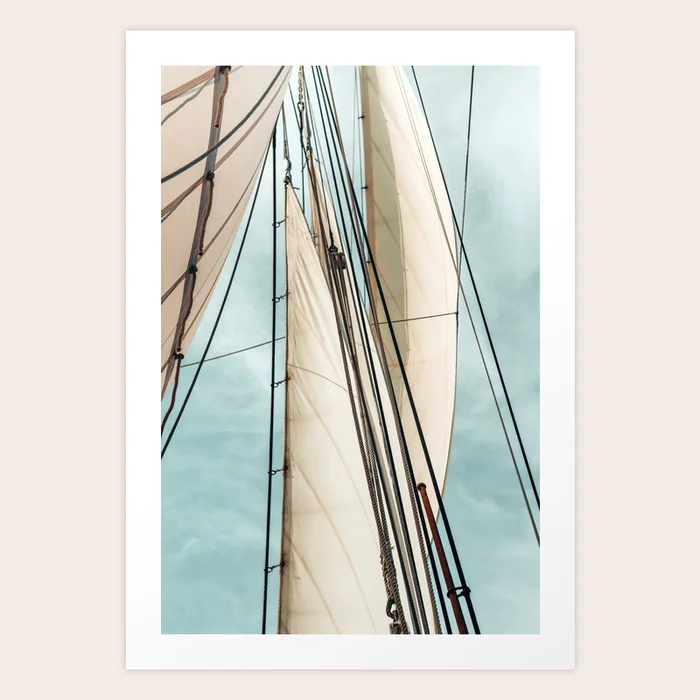 Set Sail Framed Art Print By Alicia Bock
