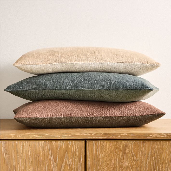 Classic Linen Reversible Pillow Cover T7943