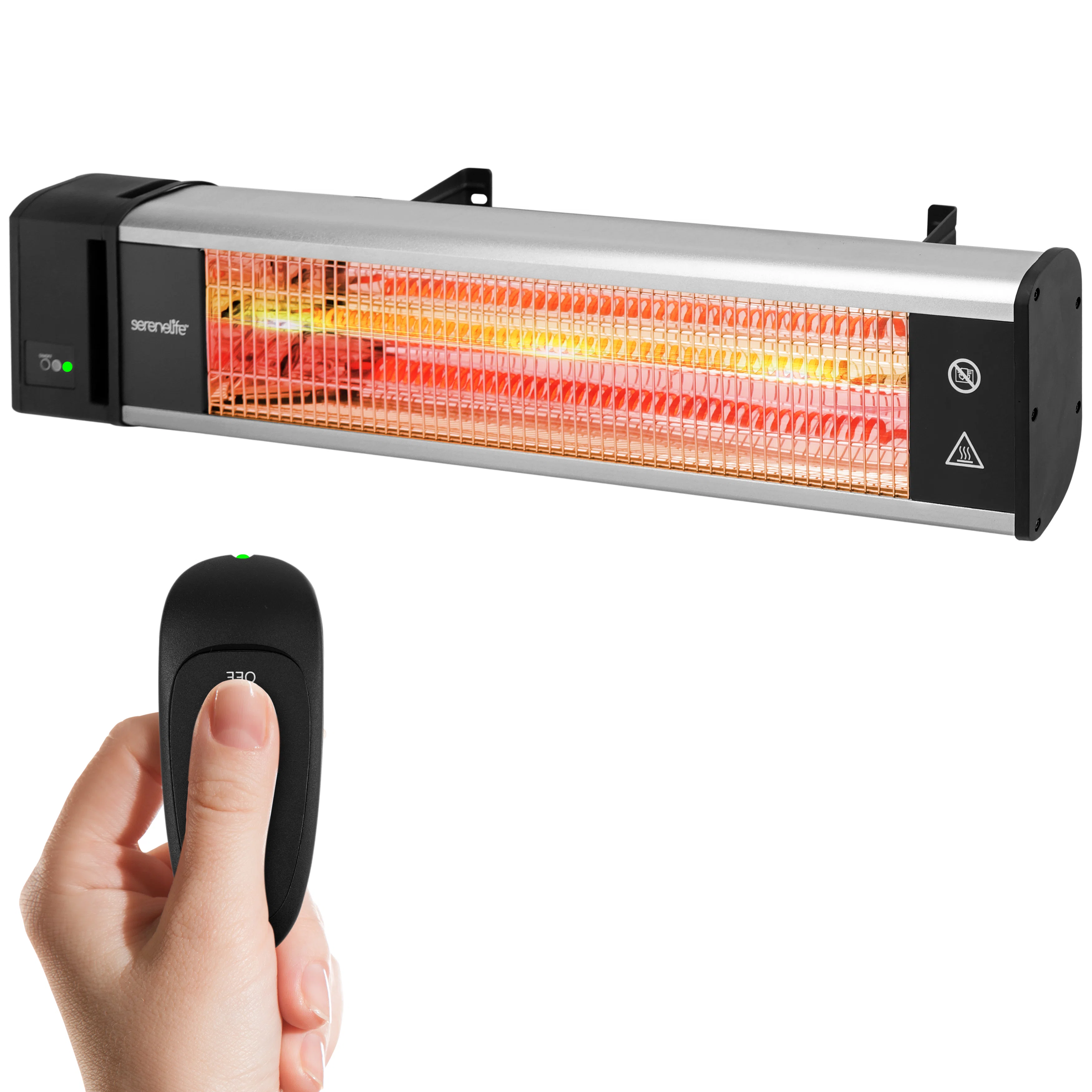 Stainless Steel Electric Ceiling Mounted Patio Heater