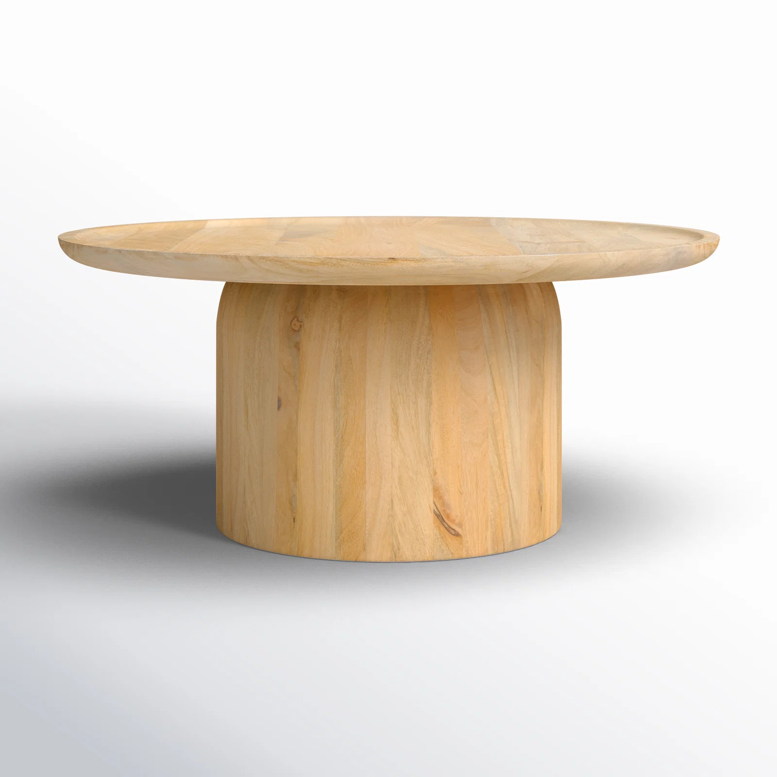 Ardo Solid Wood Pedestal Coffee Table
