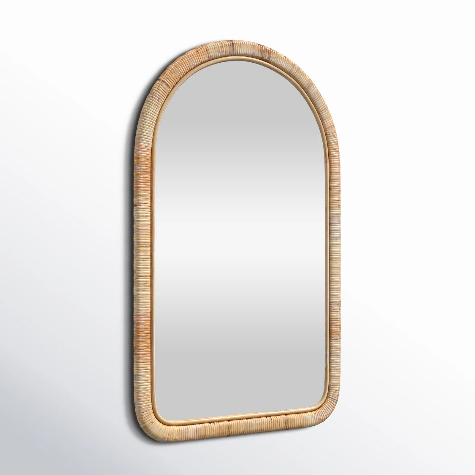 Izel Arch Rattan Wall Mirror