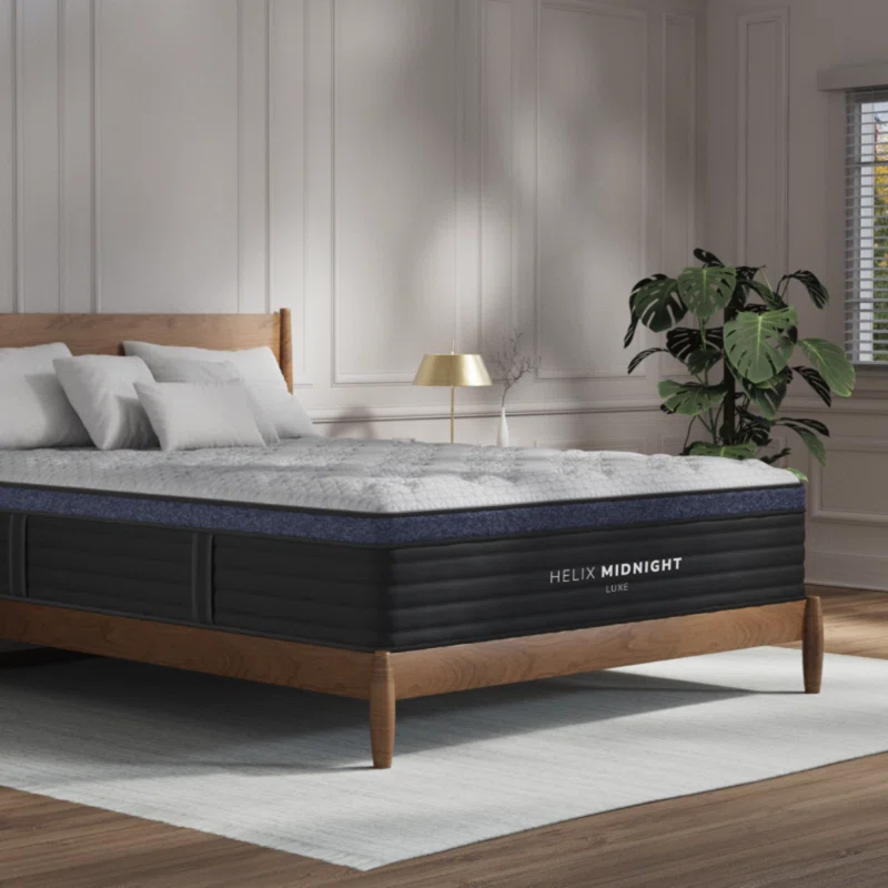 Helix Midnight Luxe 13" Medium Hybrid Mattress