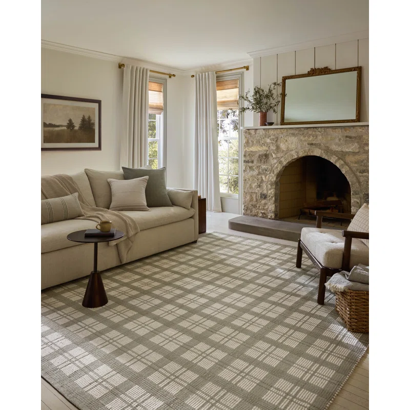 Magnolia Home by Joanna Gaines x Loloi Ryder Sage / Ivory Area Rug