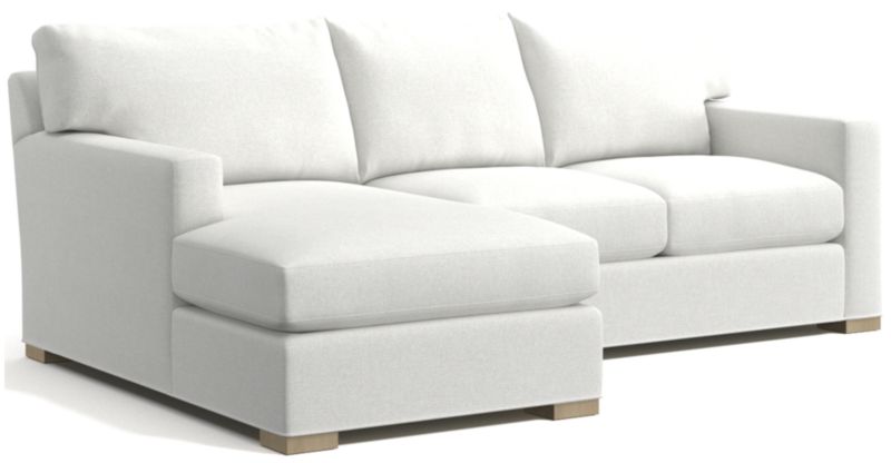 Axis 88" Reversible Storage Chaise Sleeper Sectional