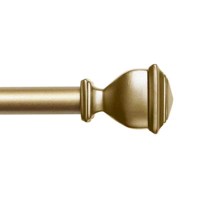 Exclusive Home Napoleon Curtain Rod & Finial Set
