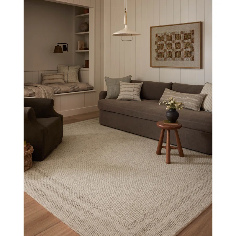 Amber Lewis x Loloi Windsor Ivory / Stone Area Rug