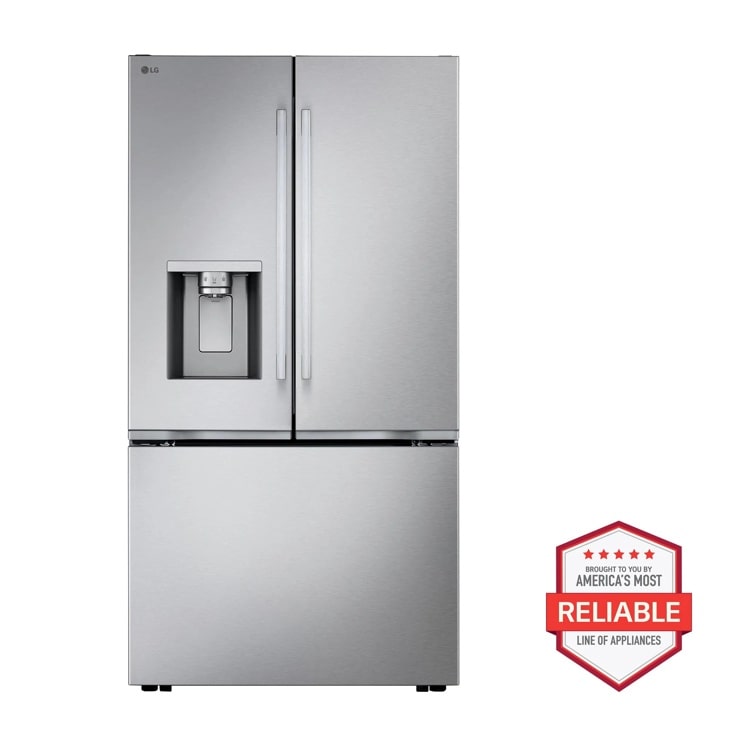 24 Cu. Ft. French Door Refrigerator - Lf24z6530s | Lg Usa