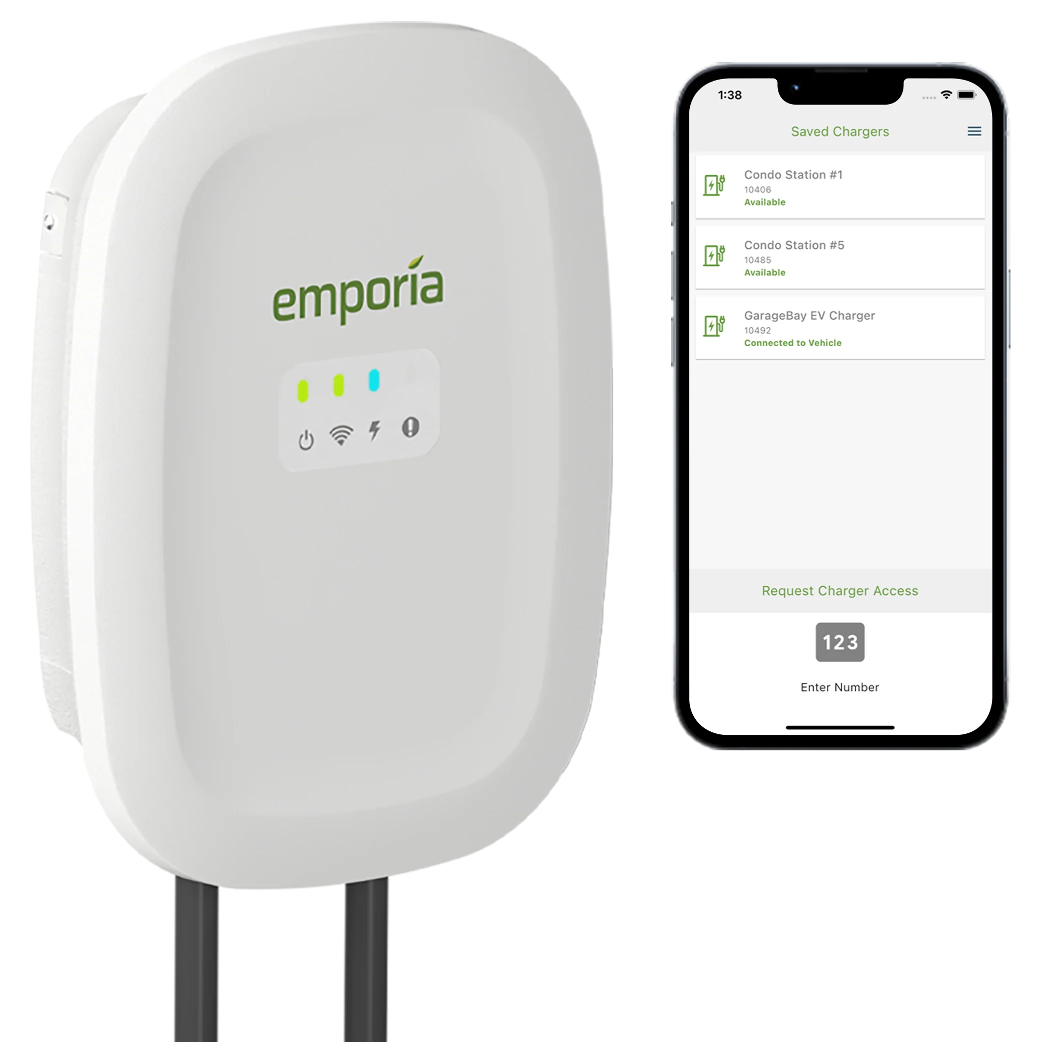 Emporia Classic Level 2 Ev Charger With Invite2charge | Charging With